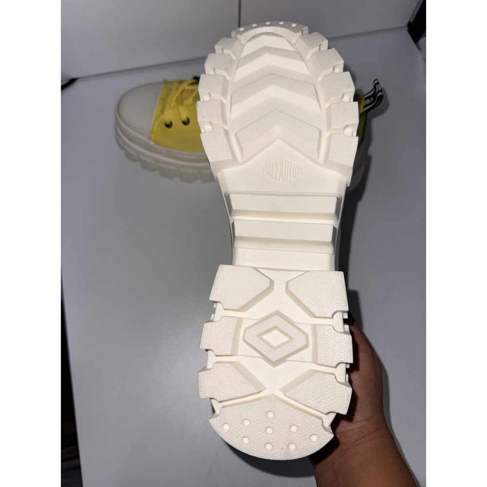 Palladium Women's Revolt Lo TX Aurora Yellow Shoes Chunky Women's Size 10 NWOB - Picture 5 of 10